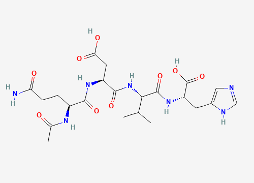 2D chemical structure of Acetyl Tetrapeptide-9