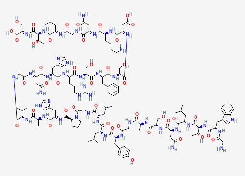 2D chemical structure of Galanin