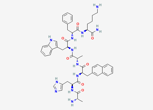 2D chemical structure of GHRP-1