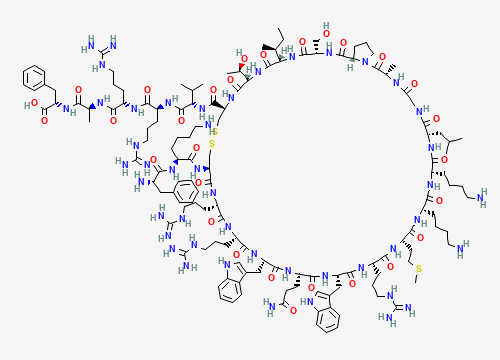 2D chemical structure of Lactoferricin