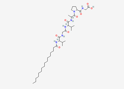 2D chemical structure of Oligopeptide-34