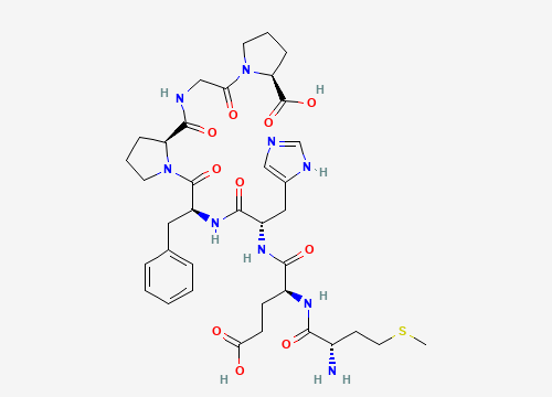 2D chemical structure of Semax