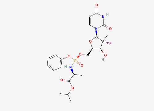 2D chemical structure of Sofosbuvir